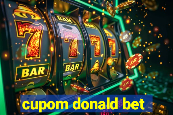 cupom donald bet